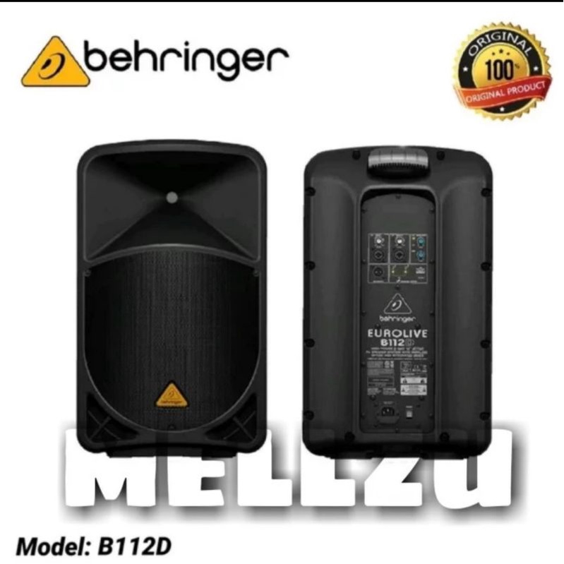 Jual Speaker Aktif Behringer Eurolive B D Original Inch Aktive