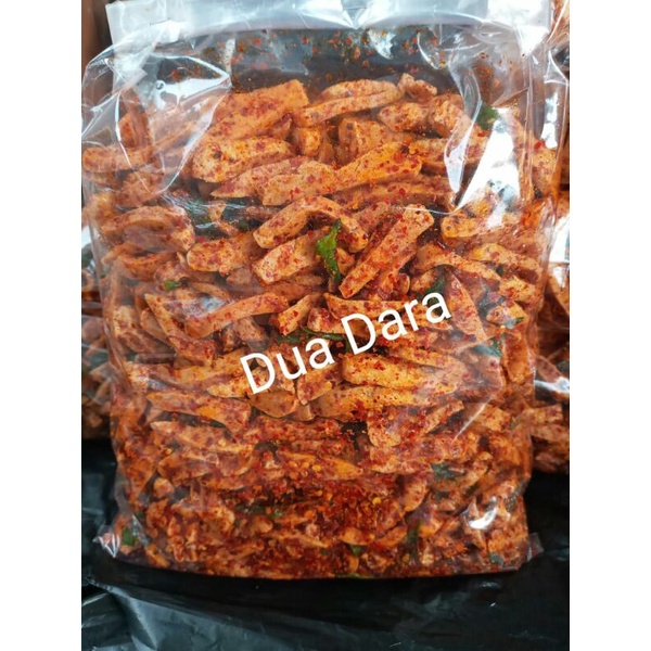 Jual Promo 500gr Basreng Viral Baso Goreng Pedas Daun Jeruk Shopee