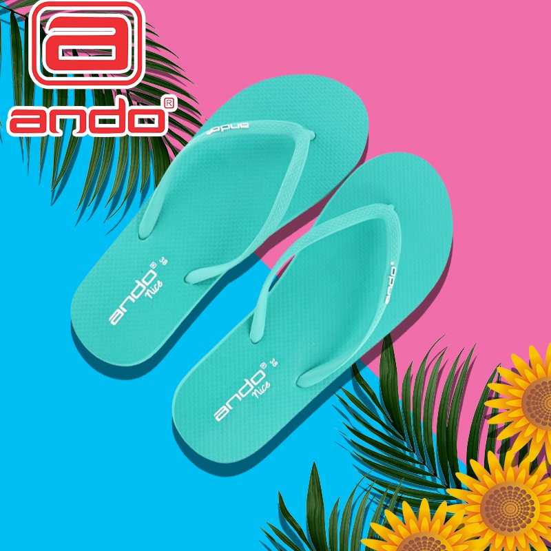 Jual NICE WANITA Ando Nice 10 Warna Sandal Jepit Wanita Sendal Cewek