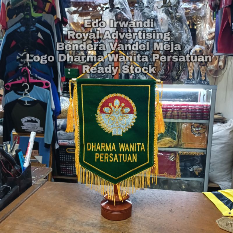 Jual Bendera Vandel Meja Dharma Wanita Persatuan Pataka Dharma Wanita