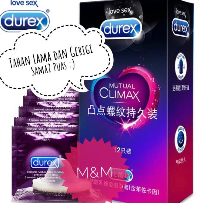 Jual Durex Mutual Climax Kondom Isi Sama Puas Shopee Indonesia