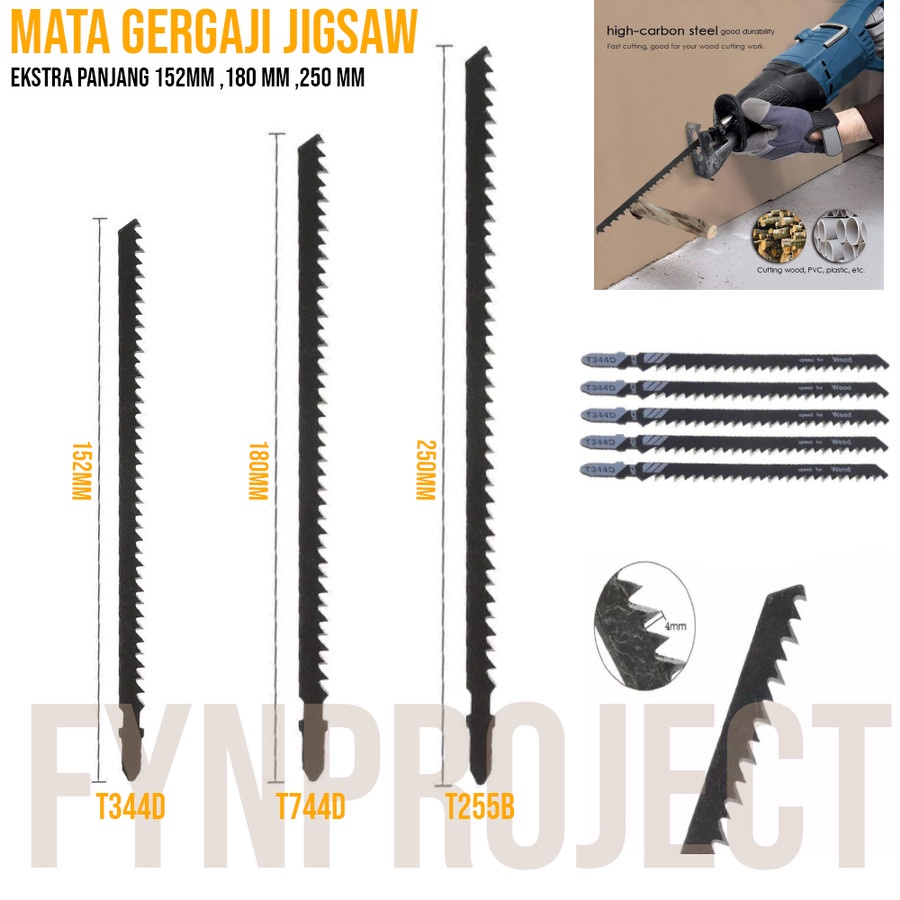 Jual Mata Gergaji Jigsaw Extra Panjang Mata Gergaji Jigsaw Table Saw