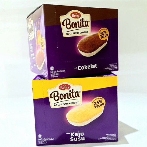 Jual Roma Bonita Bolu Telur Lembut Isi X Gram Box Shopee Indonesia