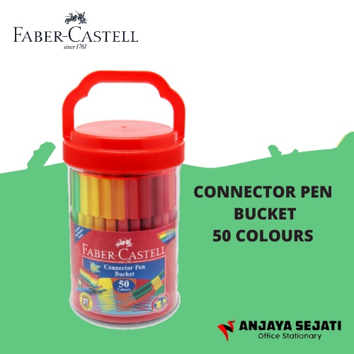 Jual Connector Pen Faber Castell 50 Warna Shopee Indonesia