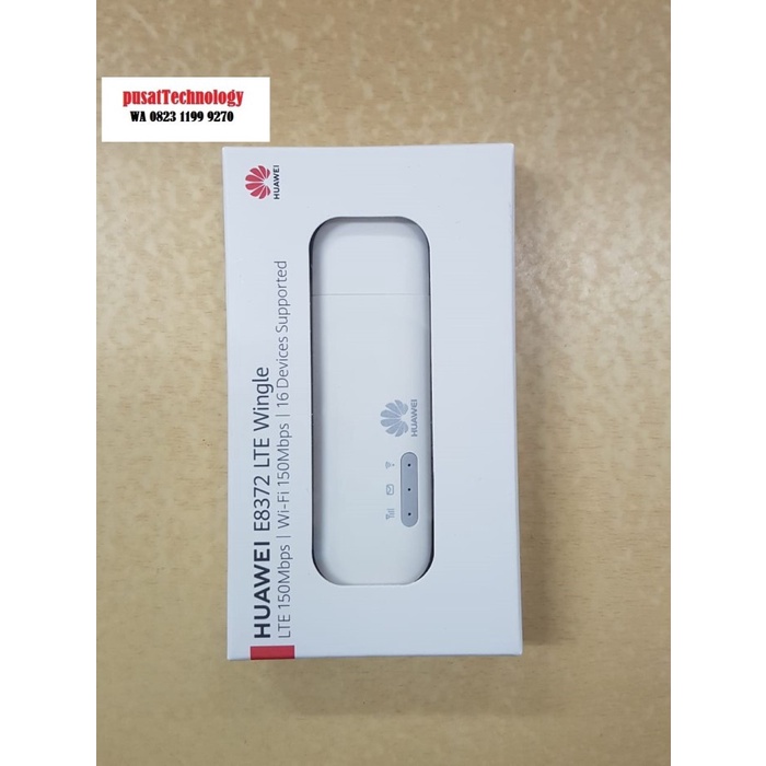 Jual Modem Usb Wifi Huawei E8372 4G LTE Wingle Telenor 150Mbps Original