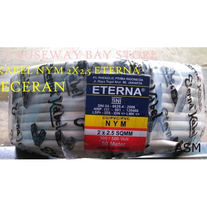 Jual Kabel Nym X Eterna Eceran Per Meter Shopee Indonesia