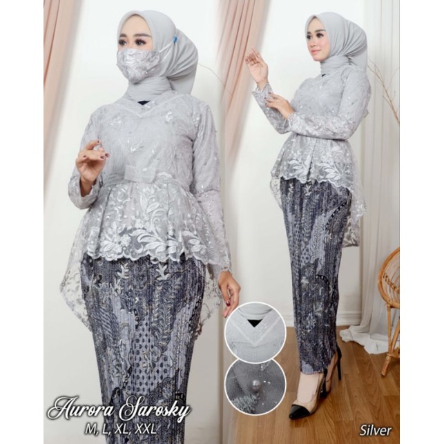 Jual Set Kebaya Aurora Sorosky Kebaya Pinguin Baju Pesta Kebaya