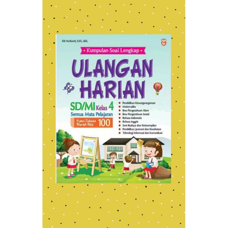 Jual Kumpulan Soal Lengkap Ulangan Harian Sd Mi Kelas Semua Mata