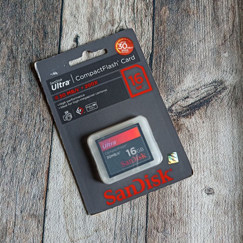 Jual Memori Sandisk Ultra Compact Flash Card 16GB Shopee Indonesia