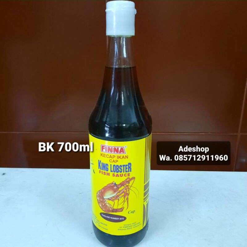 Jual Kecap Ikan King Lobster Finna Ml Shopee Indonesia