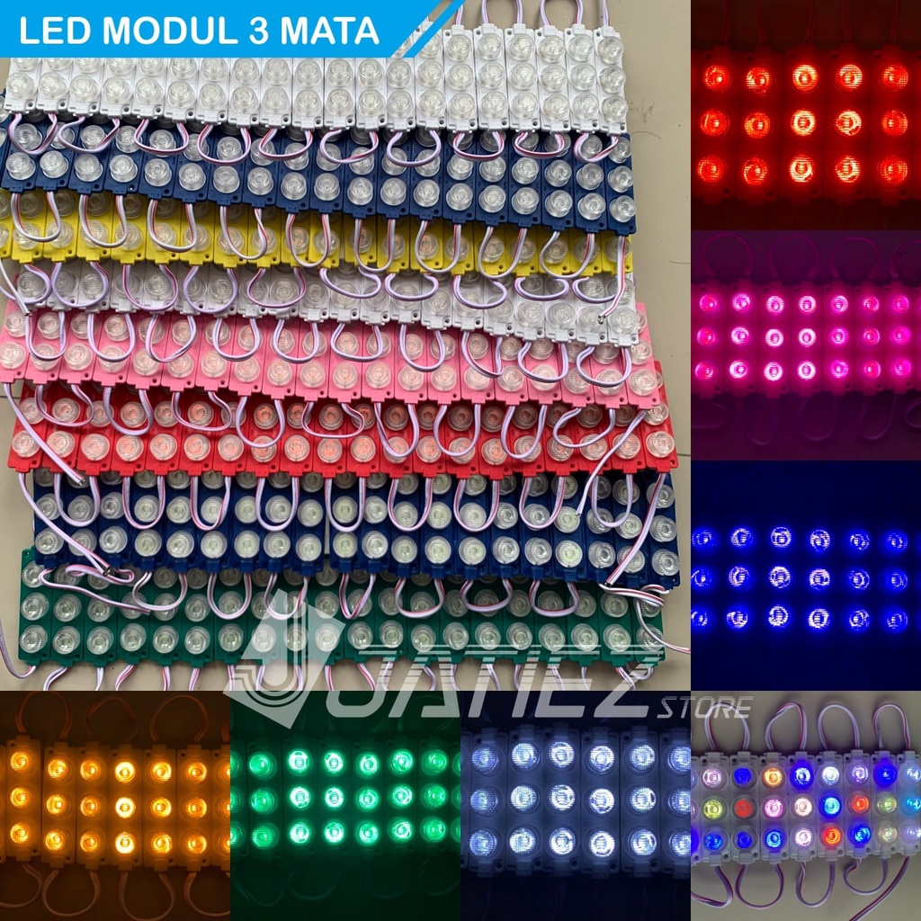 Jual Lampu Led Modul Mata Jumbo V Led Mata Variasi Truk Samping