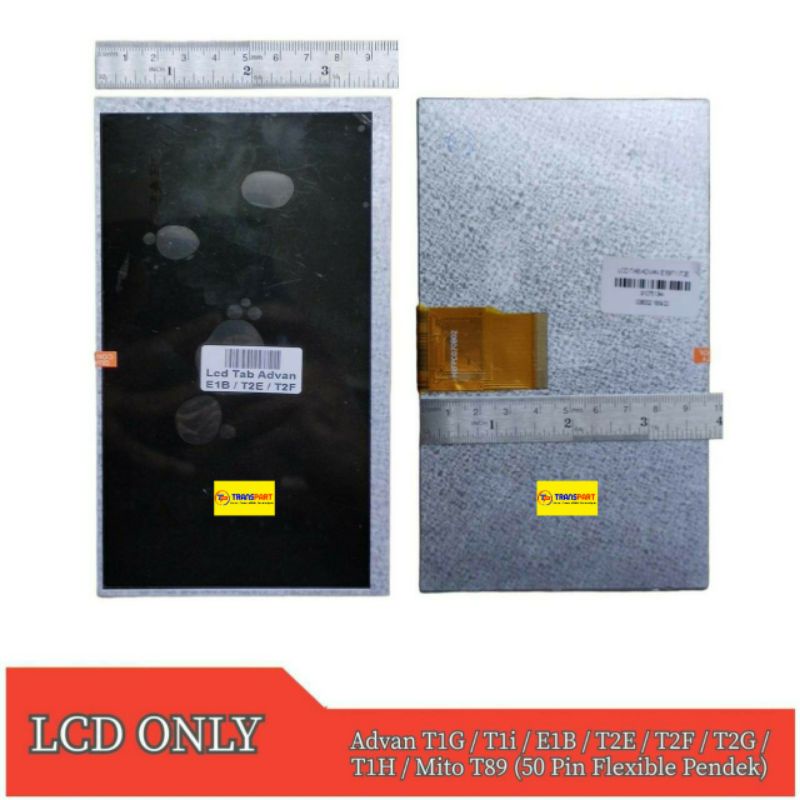 Jual Lcd Only Advan T1G T1i E1B T2E T2F T2G T1H Mito T89