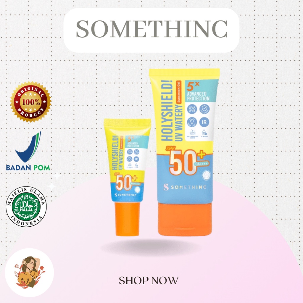 Jual SOMETHINC Somethinc Holyshield UV Watery Sunscreen Gel SPF 50