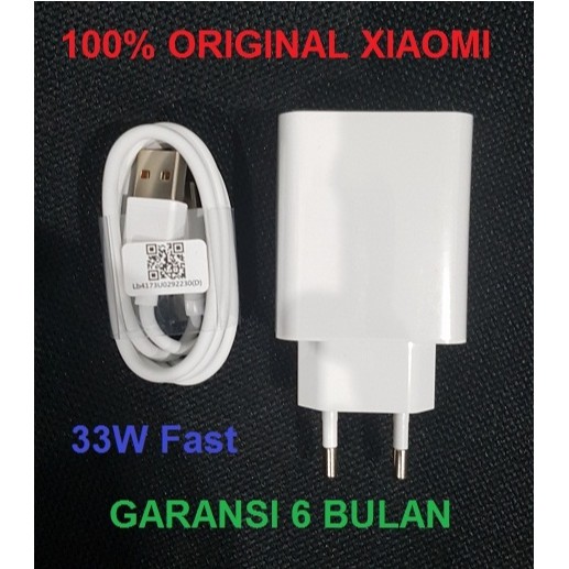 Jual Charger Xiaomi Turbo W Fast Charging Mdy Ez Original