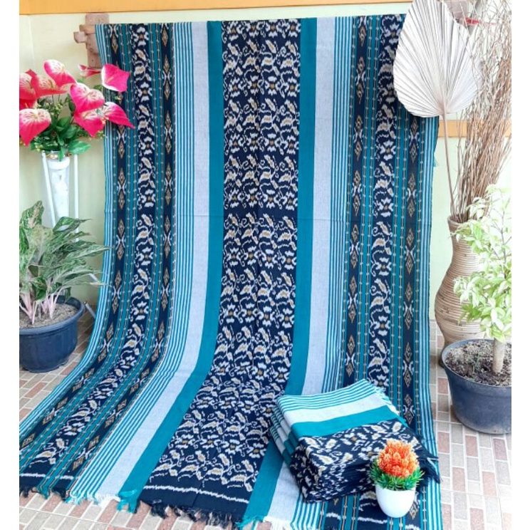 Jual Kain Tenun Ikat Tradisional Blanket Etnik Motif Nusantara Shopee