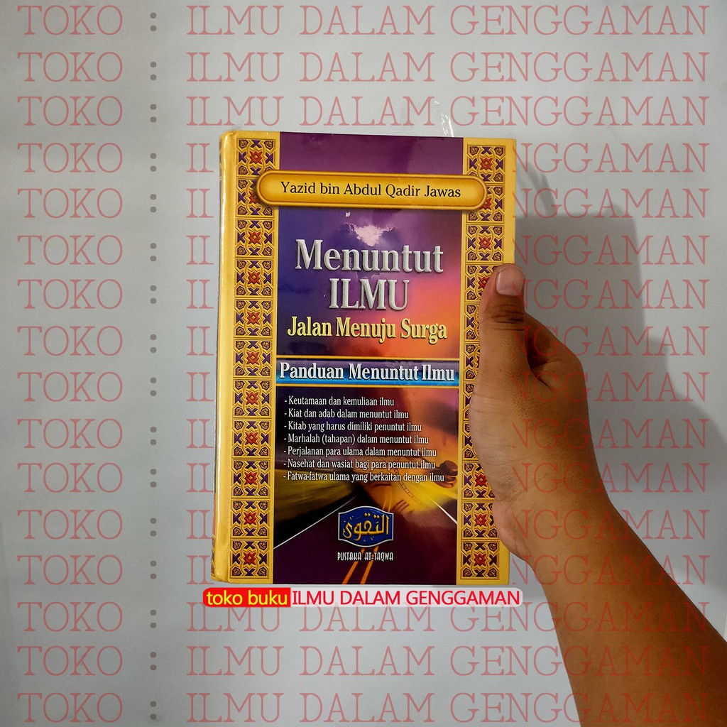 Jual Menuntut Ilmu Jalan Menuju Surga Pustaka At Taqwa Buku Ustadz