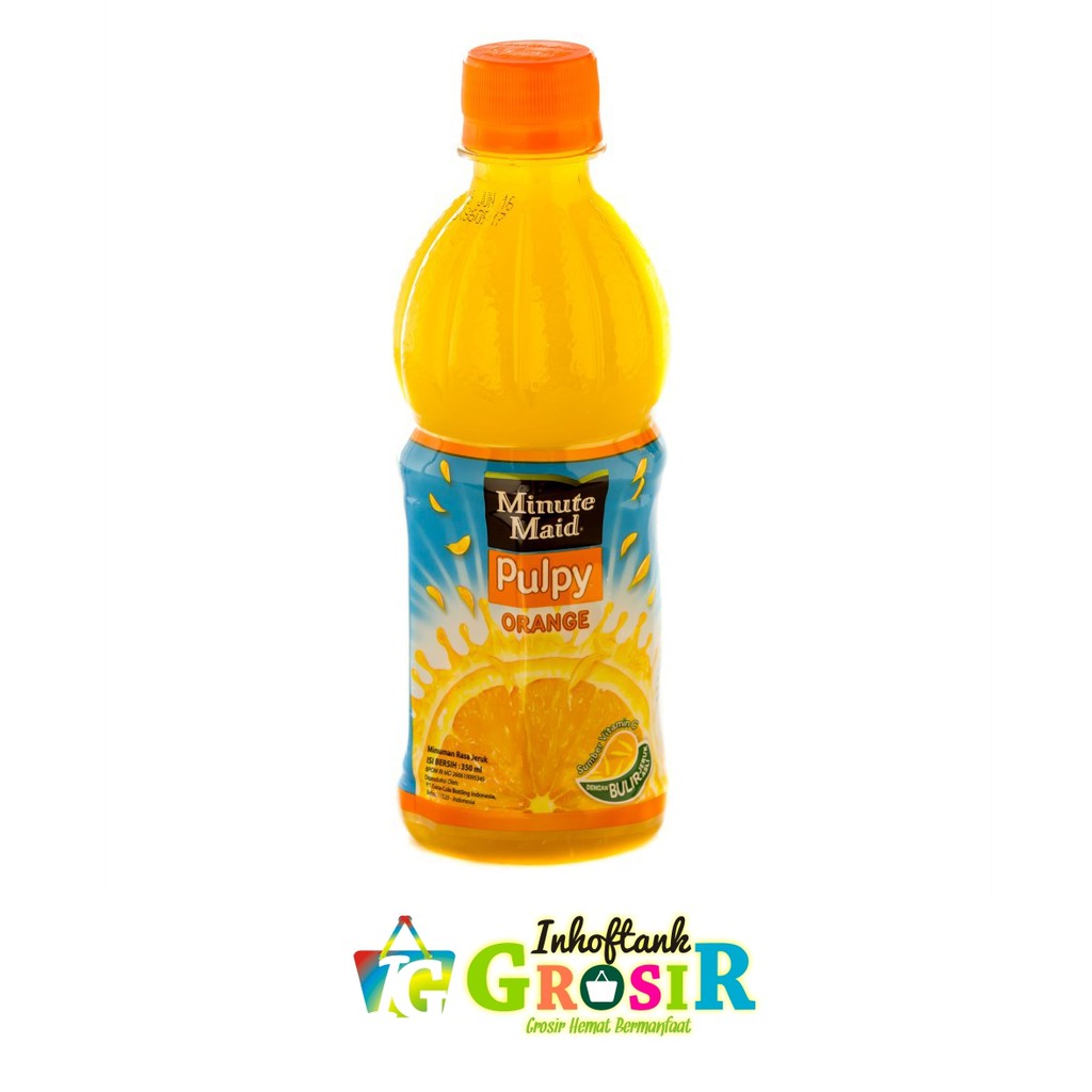 Jual Minute Maid Pulpy Orange Botol Shopee Indonesia