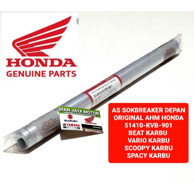 Jual 1 Pcs AS SOK SHOK BREAKER DEPAN ORI AHM HGP KVB HONDA BEAT KARBU