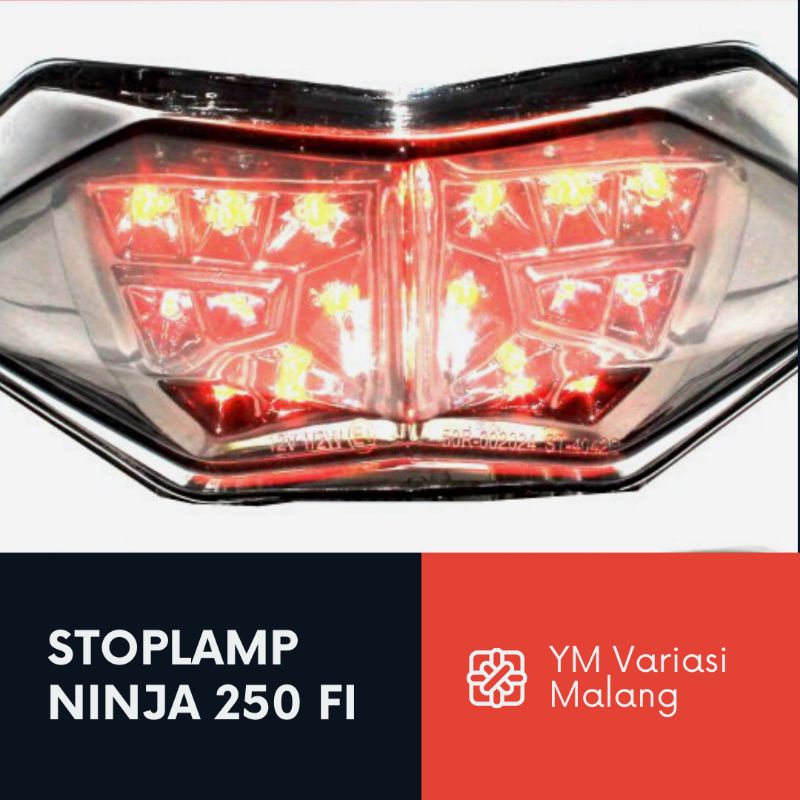 Jual STOPLAMP NINJA 250 FI DRIV Shopee Indonesia