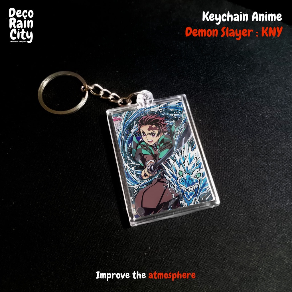 Jual Gantungan Kunci Keychain Anime Demon Slayer Kimetsu No Yaiba