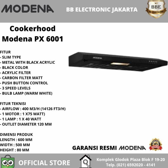 Jual Cooker Hood Modena Px Shopee Indonesia