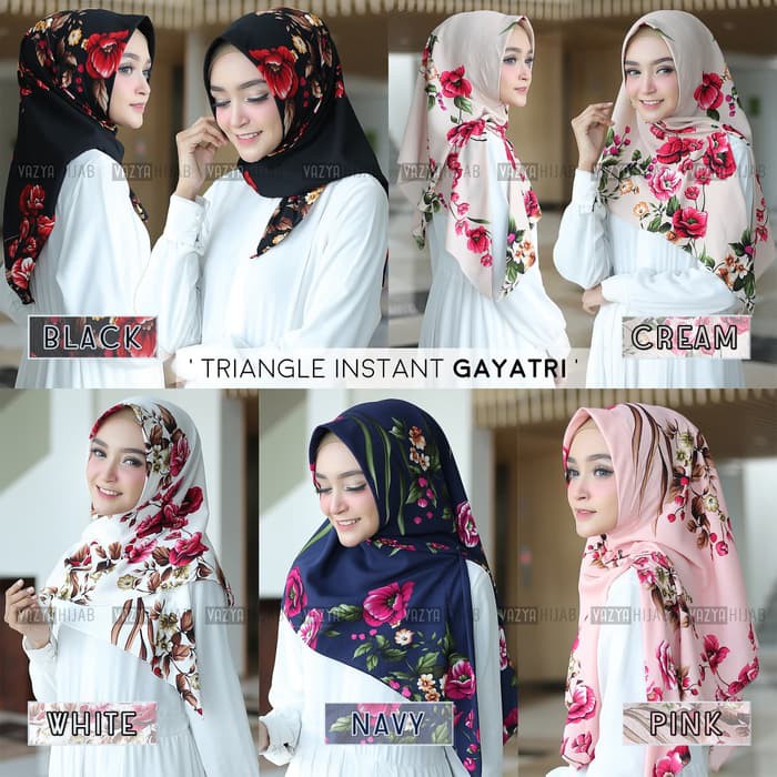 Jual Triangle Segitiga Instant Gayatri Hitam Shopee Indonesia