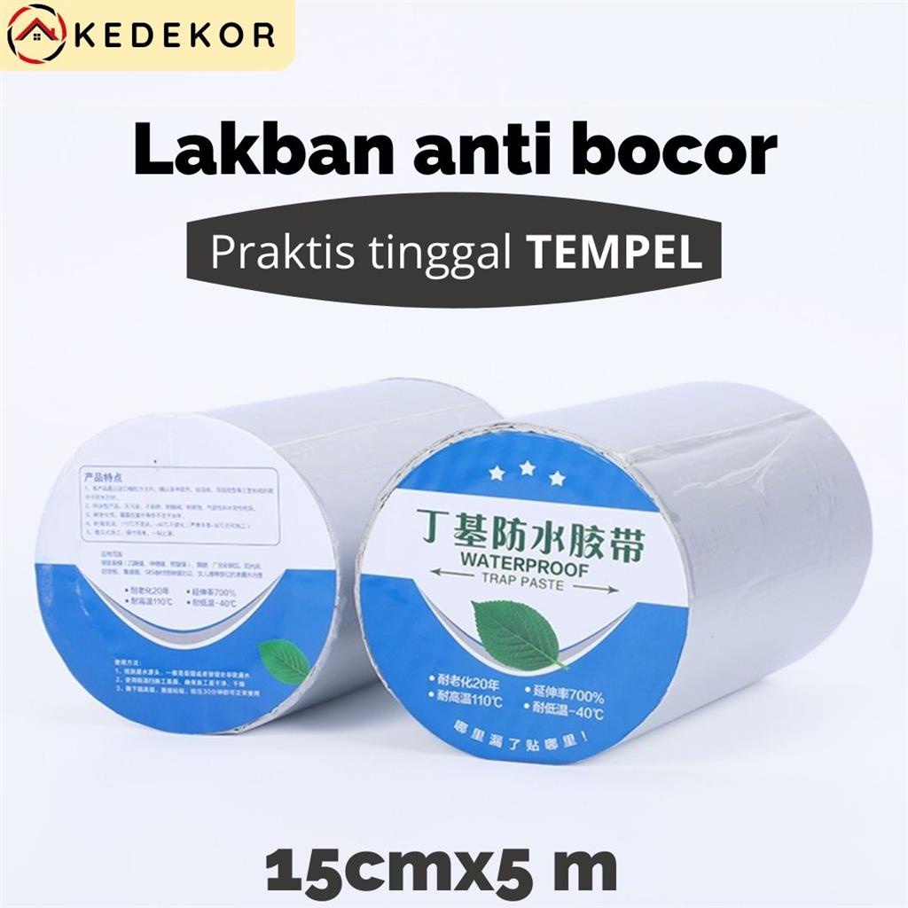 Jual Lakban Anti Bocor Penambal Atap Toren Pipa Air Bocor Super Kuat