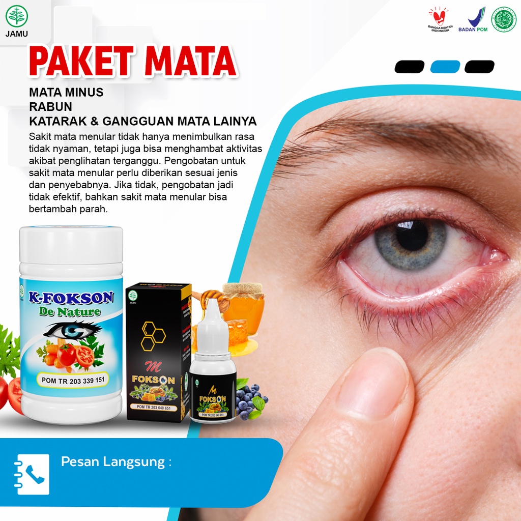 Jual Obat Mata Katarak Minus Glukoma Glaukoma Akut Konjungtivitis