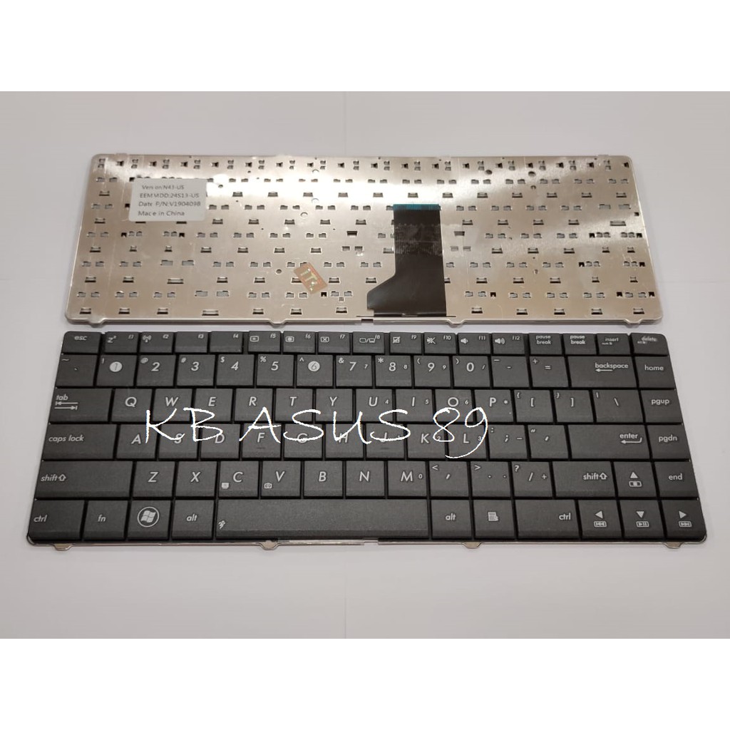 Jual Original Keyboard Laptop Asus B No Baut Hitam Shopee Indonesia