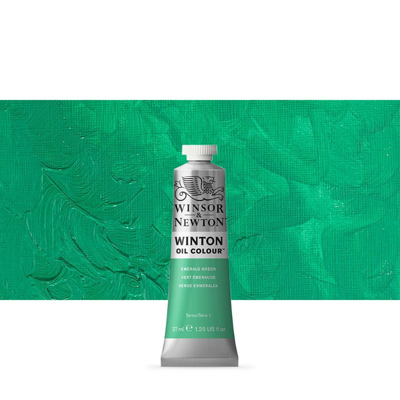 Jual CAT MINYAK WINTON OIL COLOUR 37 ML EMERALD GREEN WINSOR NEWTON