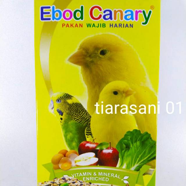 Jual EBOD CANARY PAKAN BURUNG KENARI BLACKTROAT DLL KEMASAN DUS KOTAK