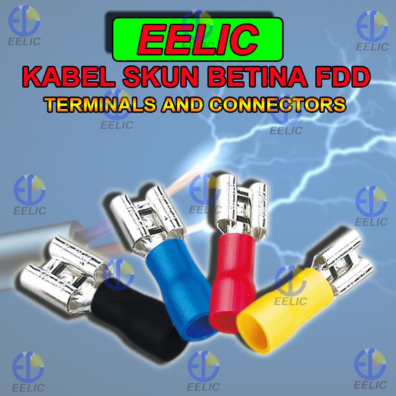 Jual Eelic Kas Fdd Pcs Kabel Skun Female Fdd Terminals