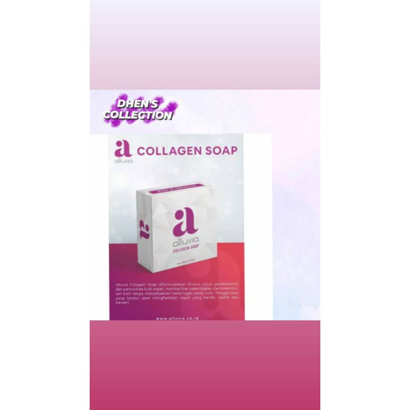 Jual Collagen Soap Alluvia Shopee Indonesia