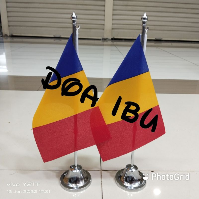 Jual Tiang Stenlis Meja Bendera Rumania Shopee Indonesia