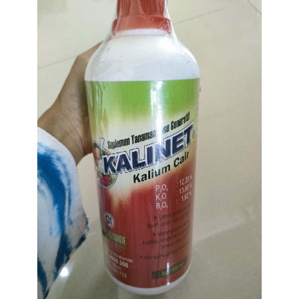 Jual Pupuk Sumplemen Tanaman Fase Generatif Kalinet Berat 500 Ml Atau