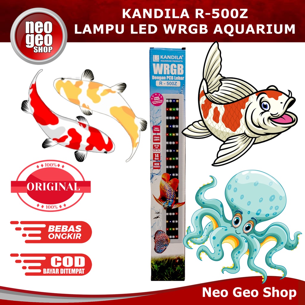 Jual Kandila R Z R R Z Z Lampu Led Wrgb Aquarium Aquascape