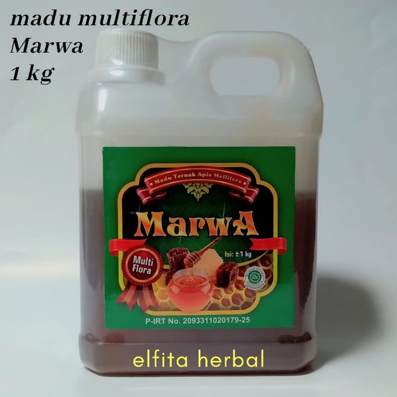 Jual Madu Multiflora Marwa Al Ghuroba Kg Khusus Pulau Jawa