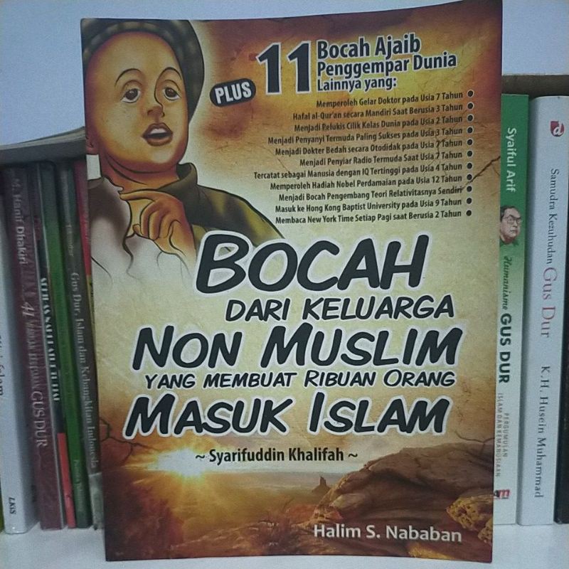 Jual Syarifuddin Khalifa Bocah Dari Keluarga Non Muslim Yang Membuat