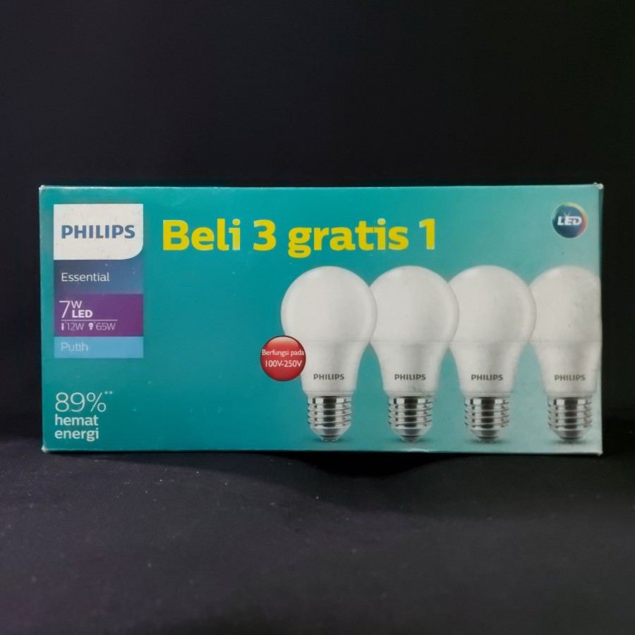 Jual Lampu Philips Led Watt Promo Multipack Essential Bulb W