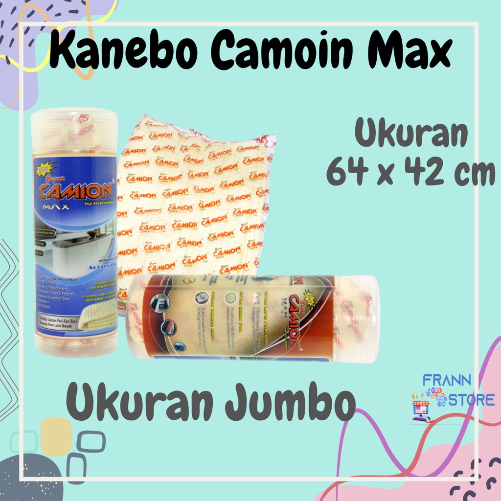 Jual Kanebo Jumbo Plas Chamois Kain Lap Serat Sintetis Ukuran Jumbo