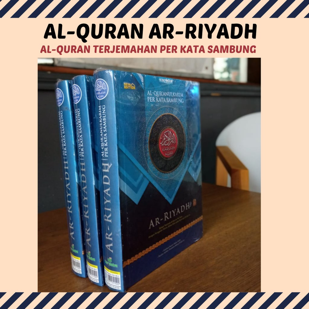 Jual Al Quran Ar Riyadh Al Quran Terjemah Per Kata Sambung Shopee