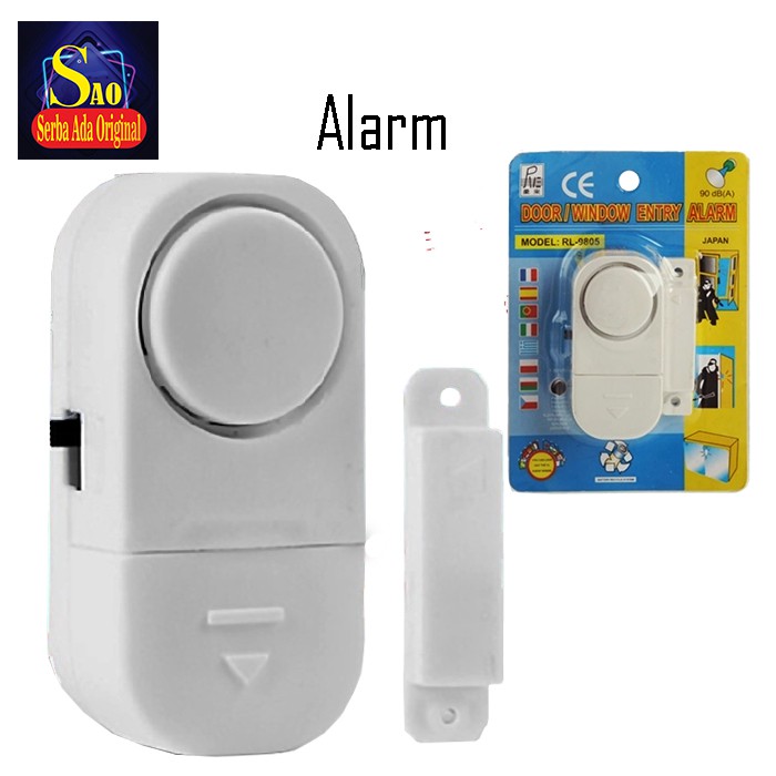 Jual Alarm Pintu Lemari Jendela Rumah Anti Maling Alaram Pintu Shopee