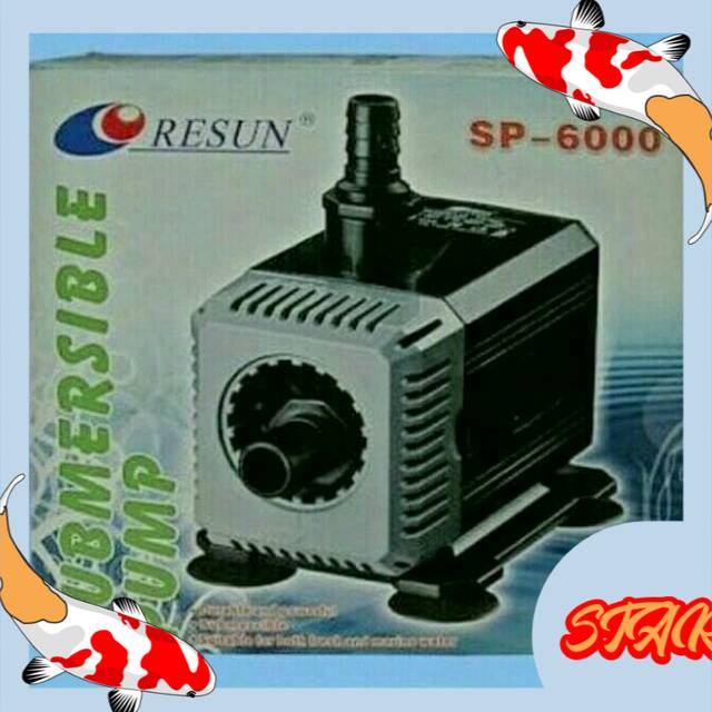 Jual Aquarium Kolam Ikan Pompa Celup Resun Sp Water Pump Shopee