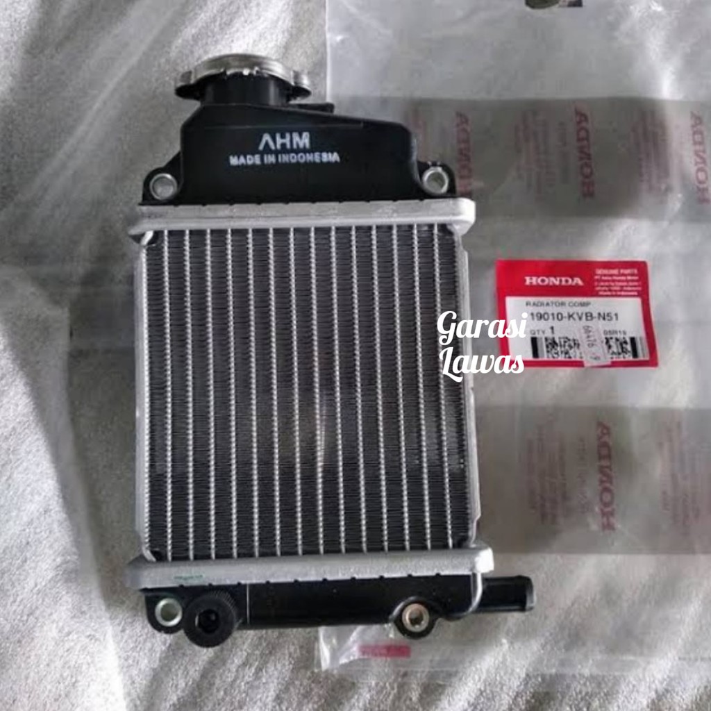 Jual 19010 KVB N51Radiator Comp Original AHM Honda Vario 110 Karbu