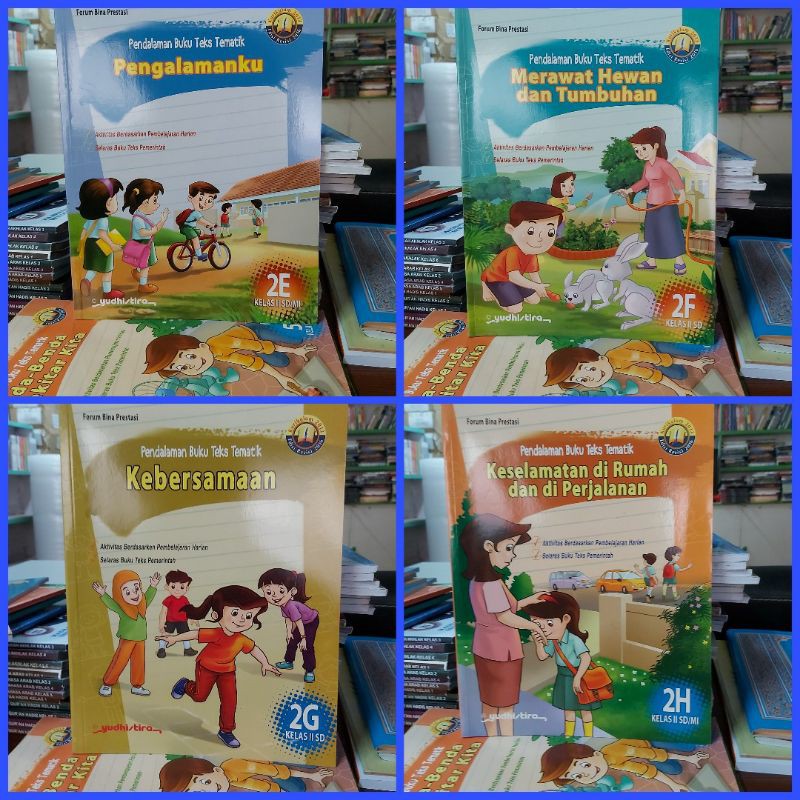 Jual Pendalaman Buku Teks Tematik SD Kelas 2 E F G H K13