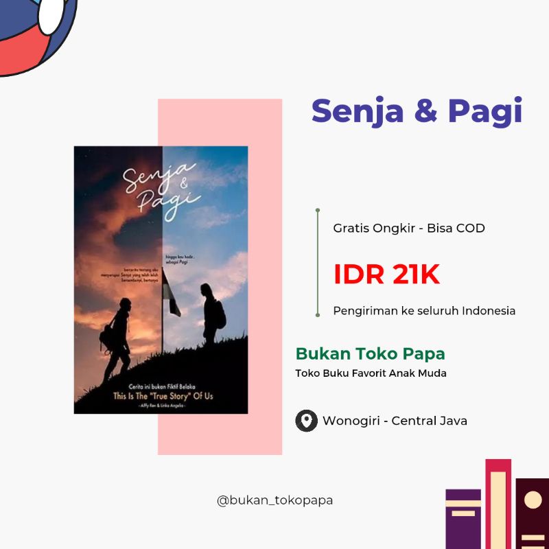 Jual Senja Dan Pagi Alffy Rev Linka Angelia Shopee Indonesia