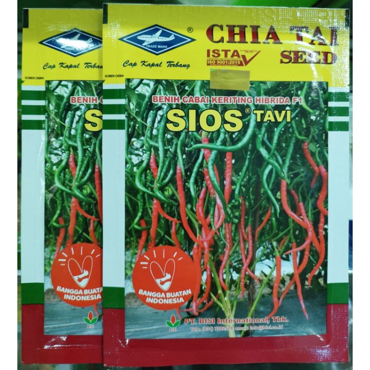 Jual Cabe Sios Tavi F Tahan Virus Cabe Kriting Sios Tavi Gr Original