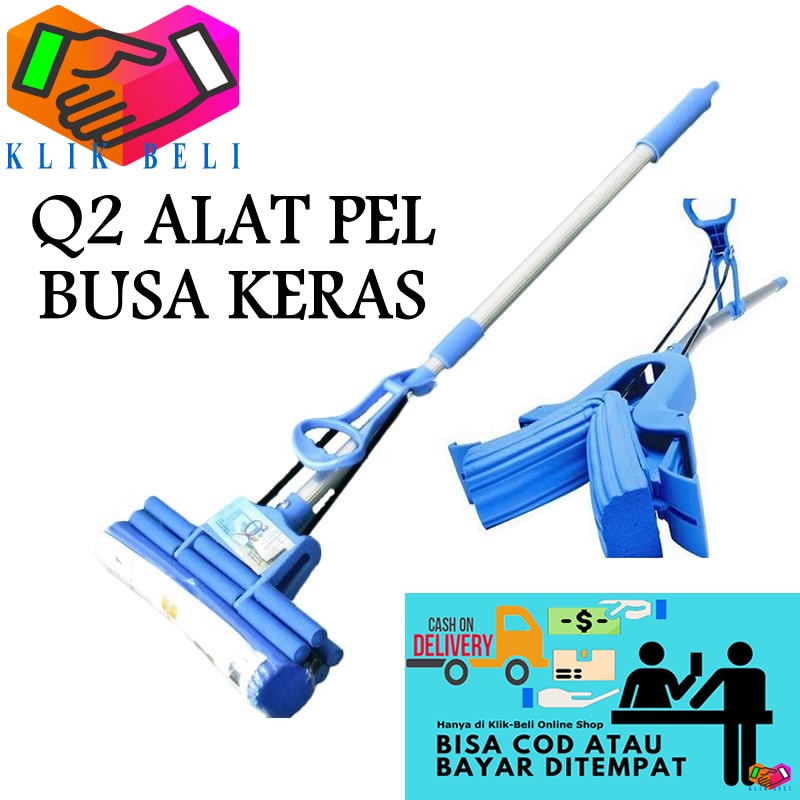 Jual Alat Pel Lantai Busa Q2 103 Mop Q2 Sodok Pel Shopee Indonesia