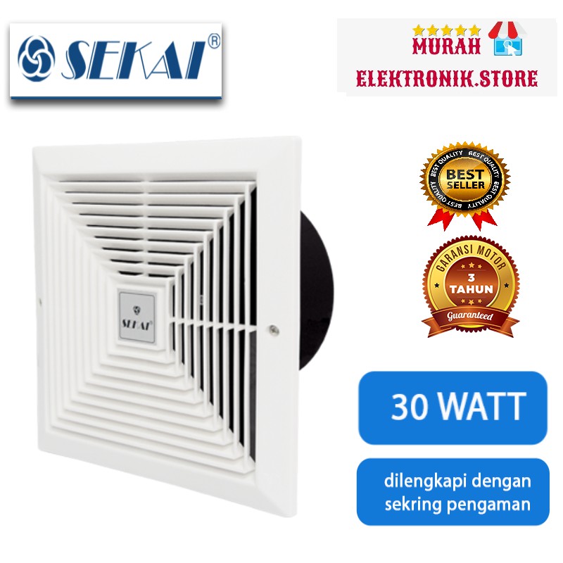 Jual Sekai MVF 1091 Exhaust Fan Kipas Angin 10 Inch Shopee Indonesia