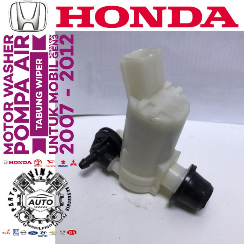 Jual Motor Washer Pompa Air Tabung Wiper Untuk Mobil Honda Crv Gen